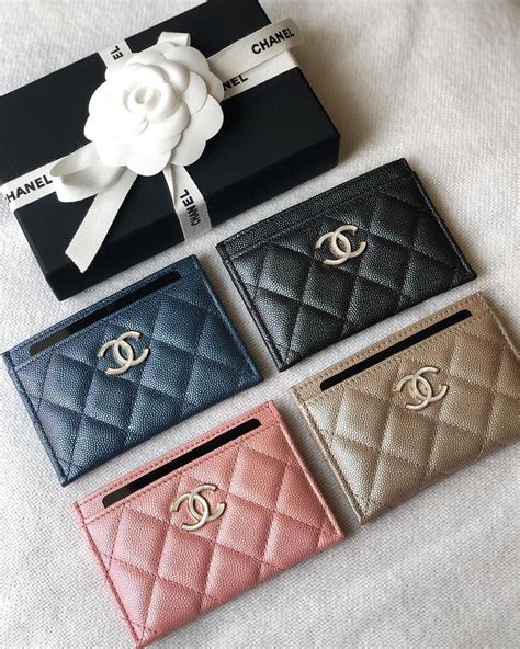 chanel yellow 18c card holder|Chanel small card holder price.